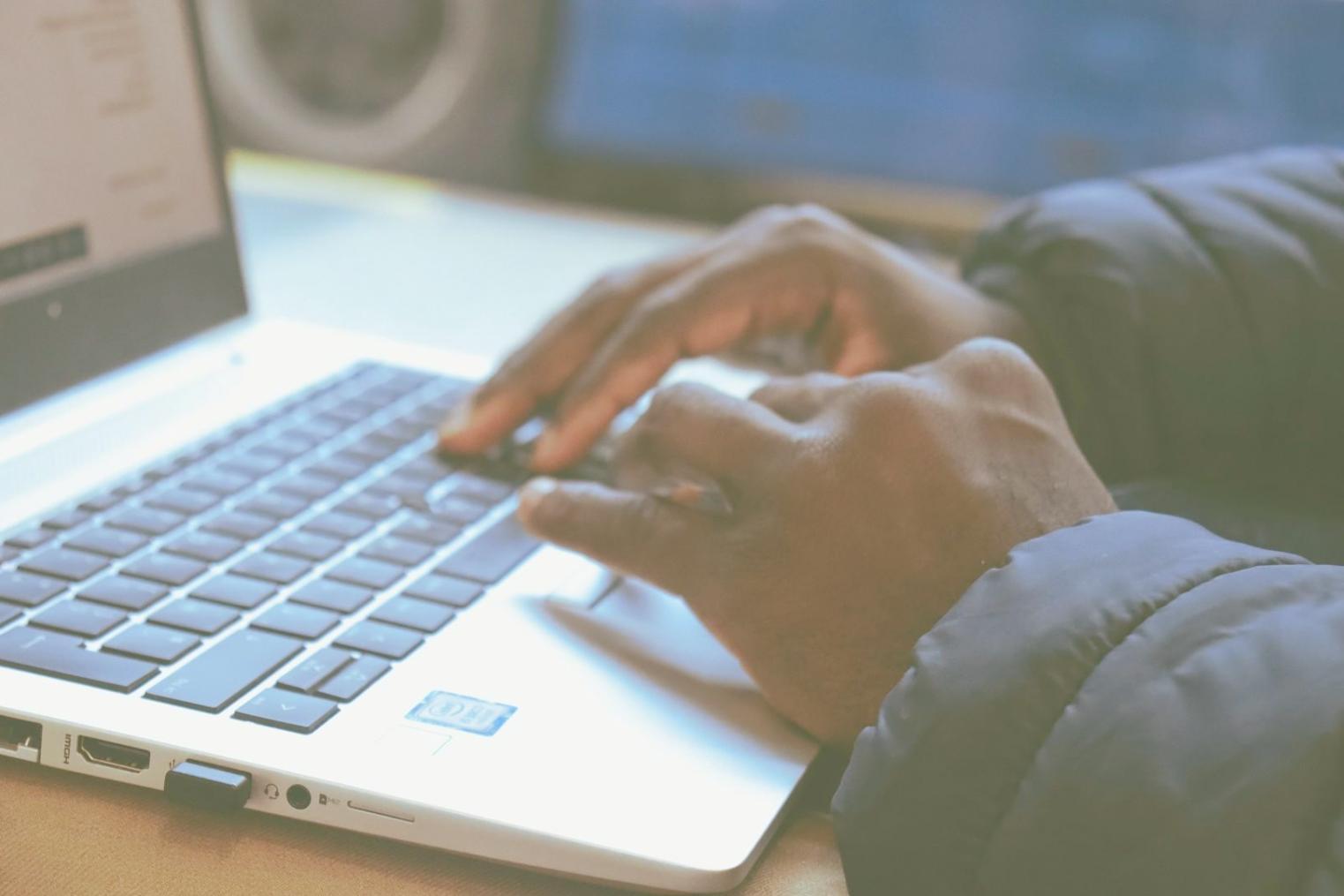 Espacio de trabajo colaborativo durante sesión de formación